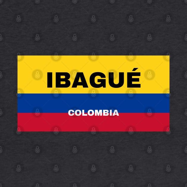 Ibagué City in Colombian Flag by aybe7elf